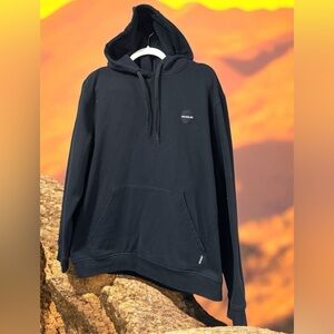 Rogue Black logo Hoodie size Large